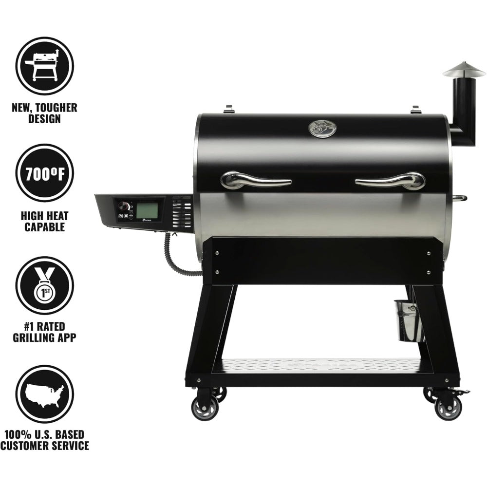 Grill Smoker - Flagship 1100, wood pellet smoker, barbecue pellet smokers, Wi-Fi smart grill, 1100 sq. ft. In. Cooking Space